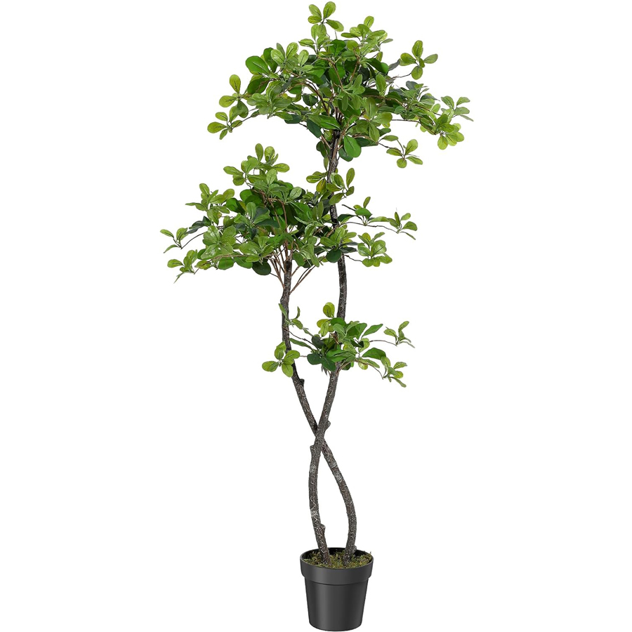 Badminton Live - Artificial Plants Indoor, 5/6 ft Fake
