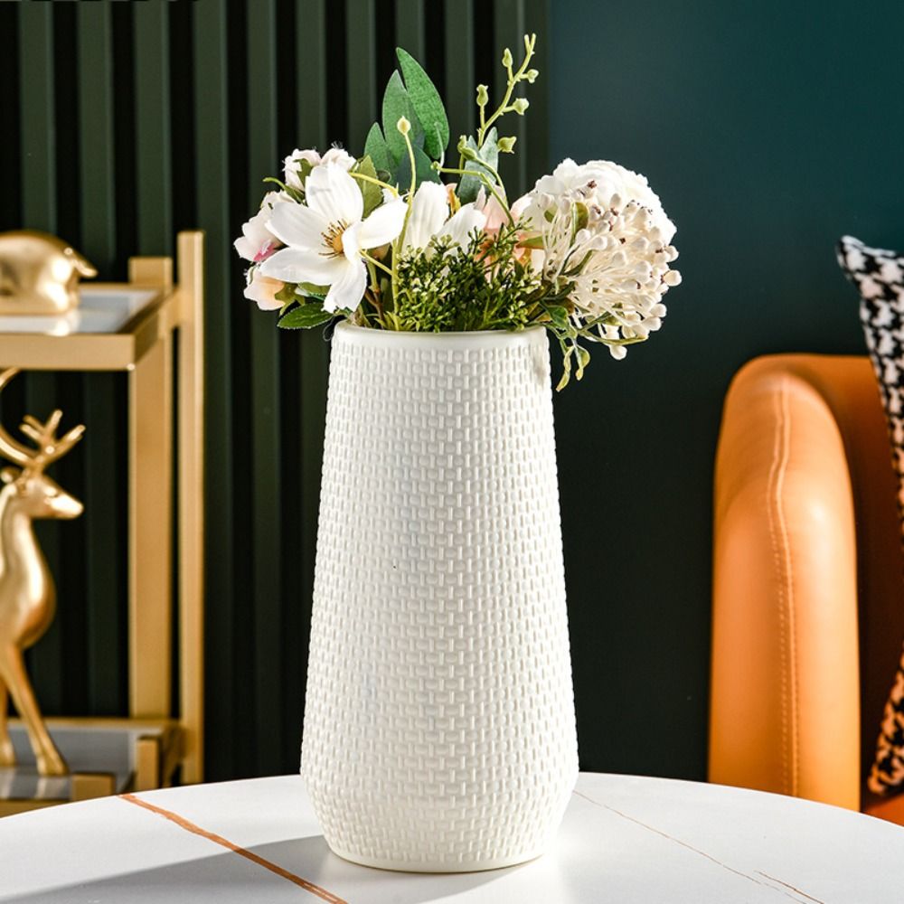 Imitation Ceramic Flower Vase  - Badminton Live ulasan dan harga