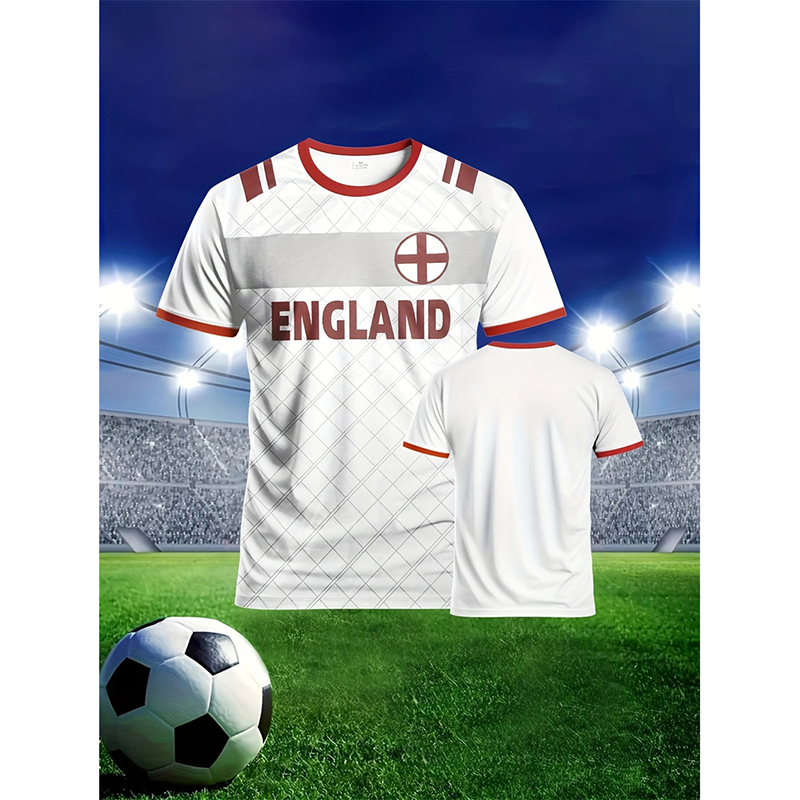 Summer England Flag Men Footba - Badminton England ulasan dan harga