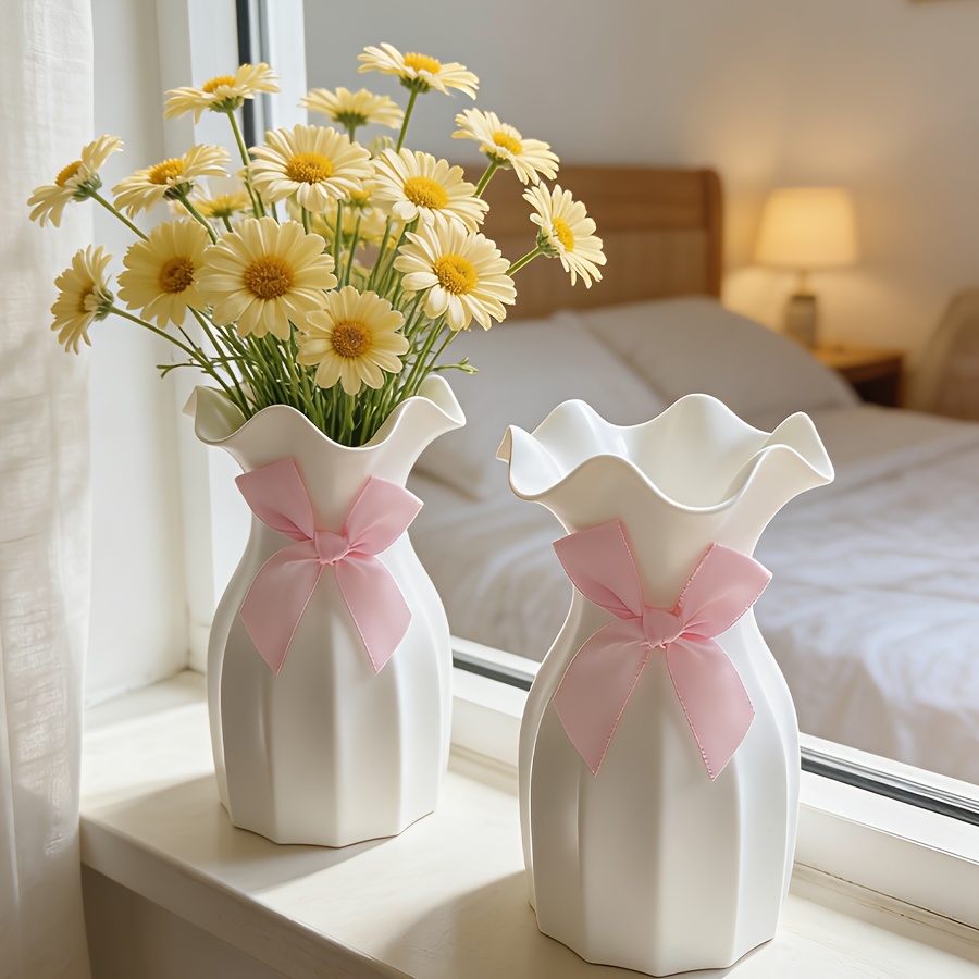 1PC Water Ripple Plastic Vase  - Badminton Live ulasan dan harga