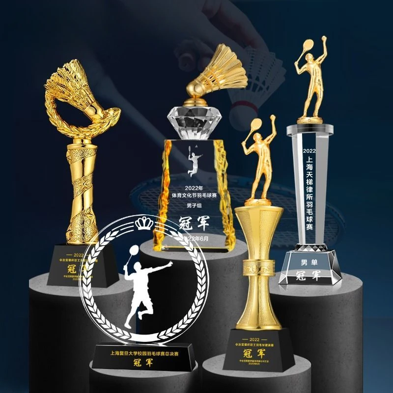Customized Metal, Resin Sports - Badminton Europe ulasan dan harga