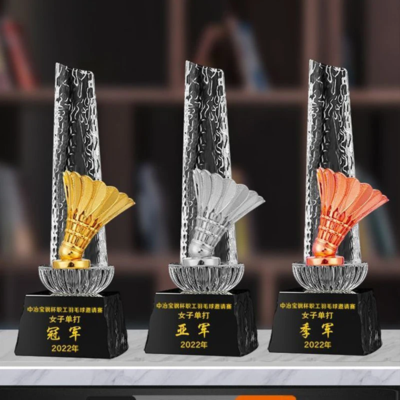 Customized Metal, Resin Sports - Badminton Europe ulasan dan harga