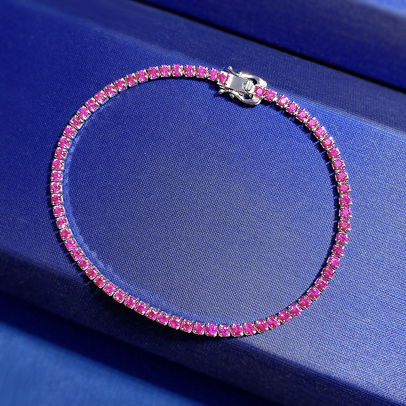 S925 sterling silver bracelet, - Badminton Europe ulasan dan harga