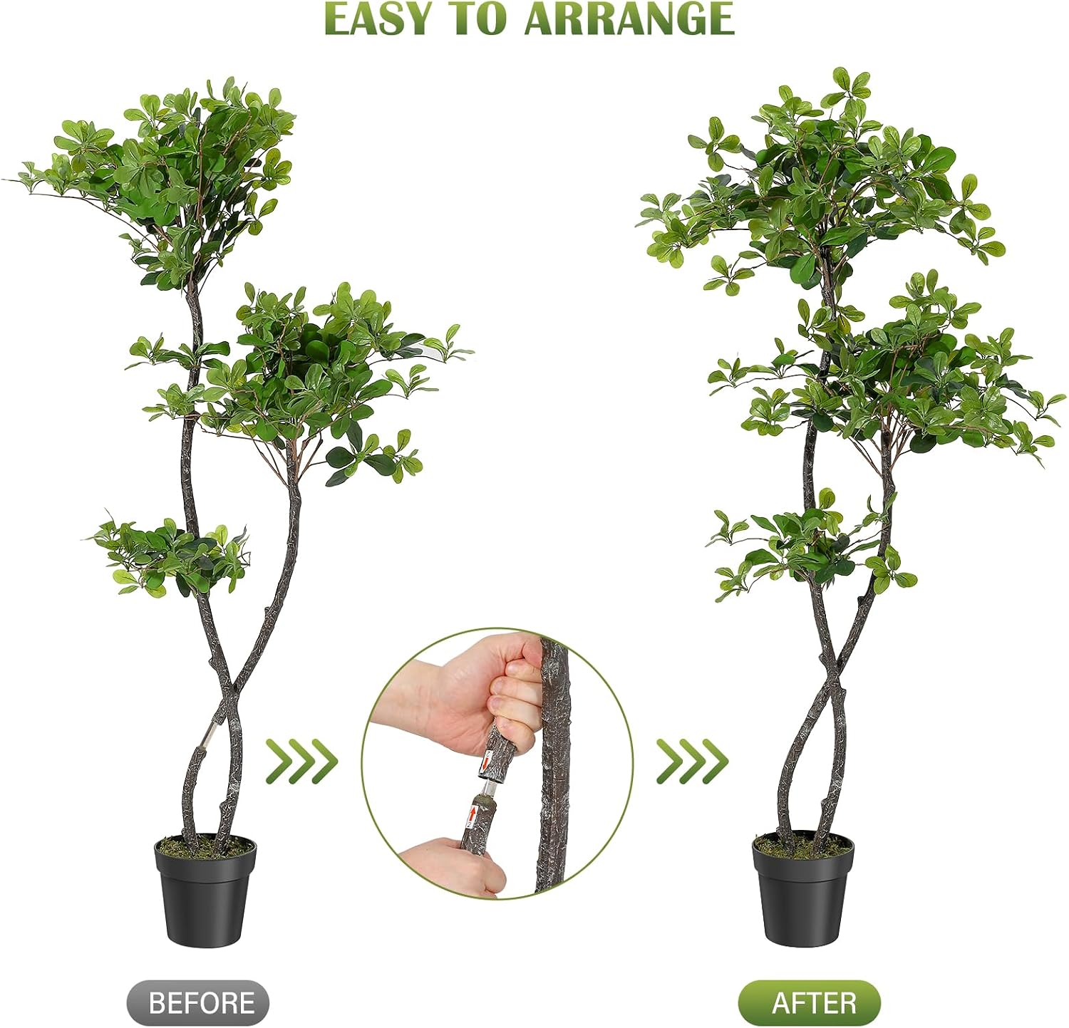 Artificial Plants Indoor, 5/6  - Badminton Live ulasan dan harga