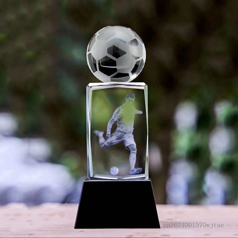 Customized Crystal Sculpture T - Badminton Europe ulasan dan harga