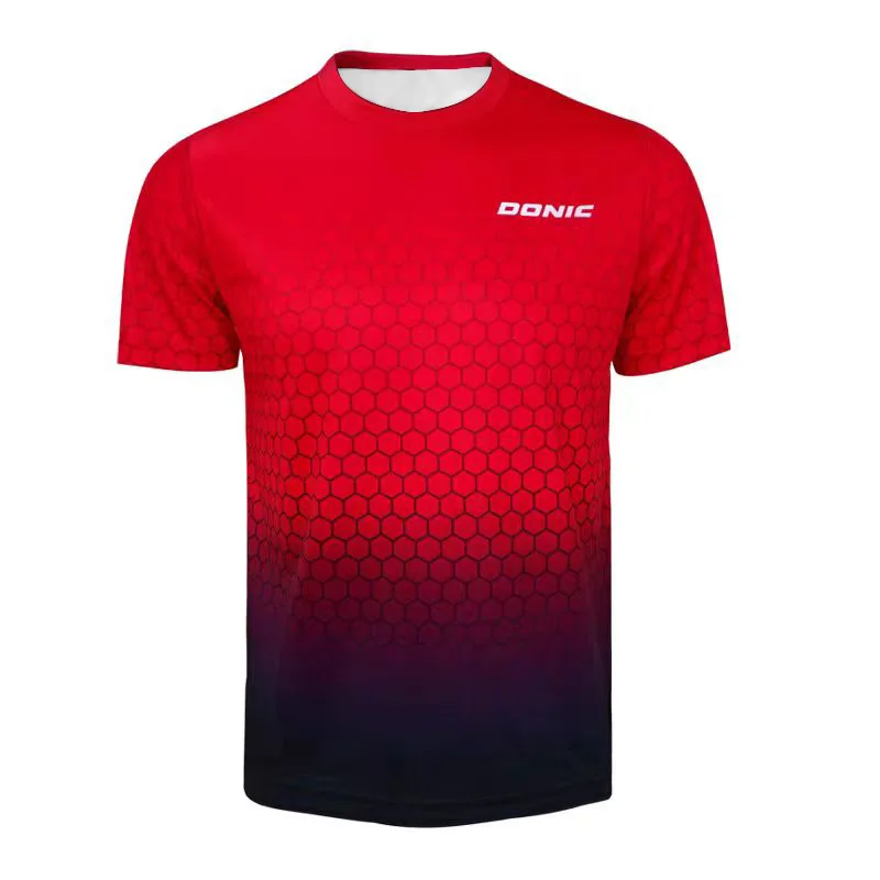 New Men's Table Tennis T-Shirt - Badminton Emoji ulasan dan harga