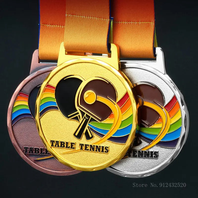 Customized Neck Hanging Medal  - Badminton Europe ulasan dan harga