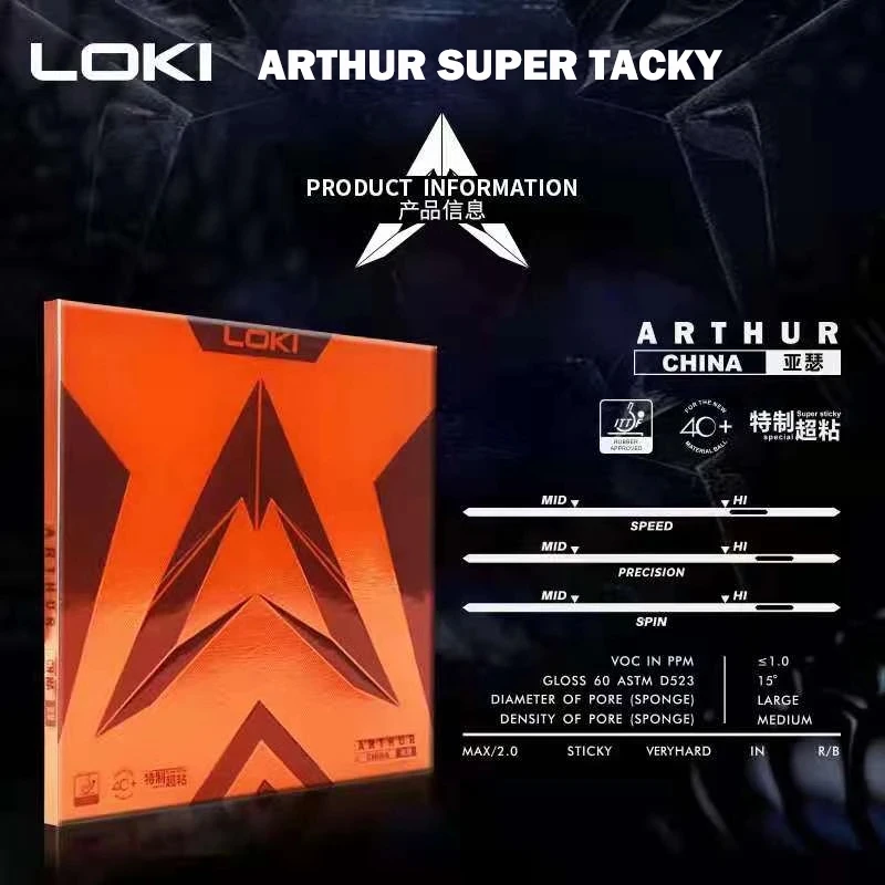 Original LOKI ARTHUR Europe/As - Badminton Europe ulasan dan harga