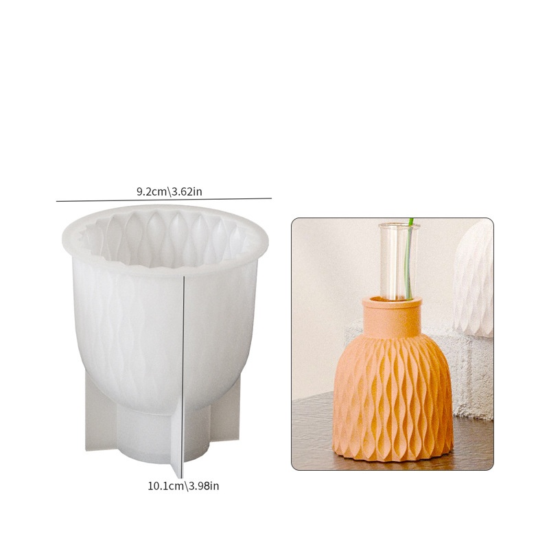 Nordic Modern Concrete Flower  - Badminton Live ulasan dan harga